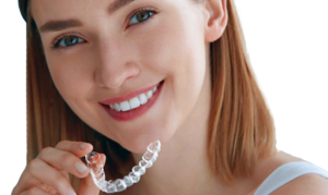 women with braces
